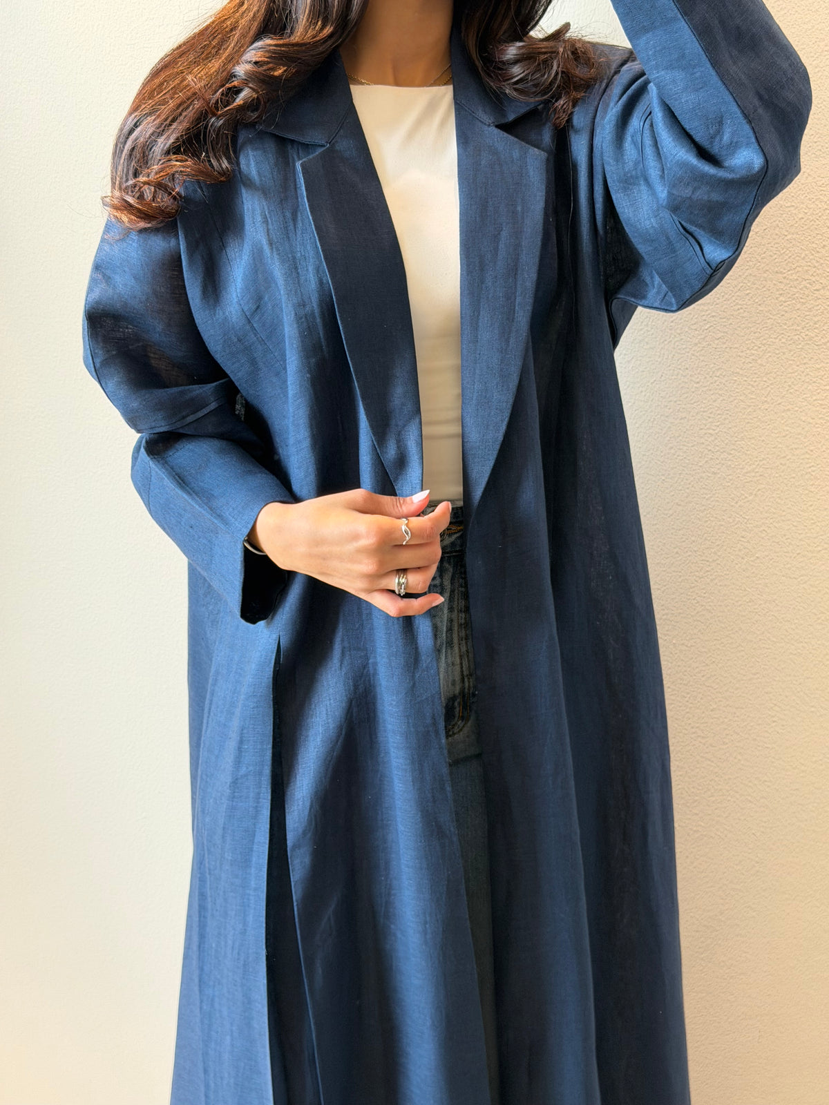 Sapphire Blazer Abaya