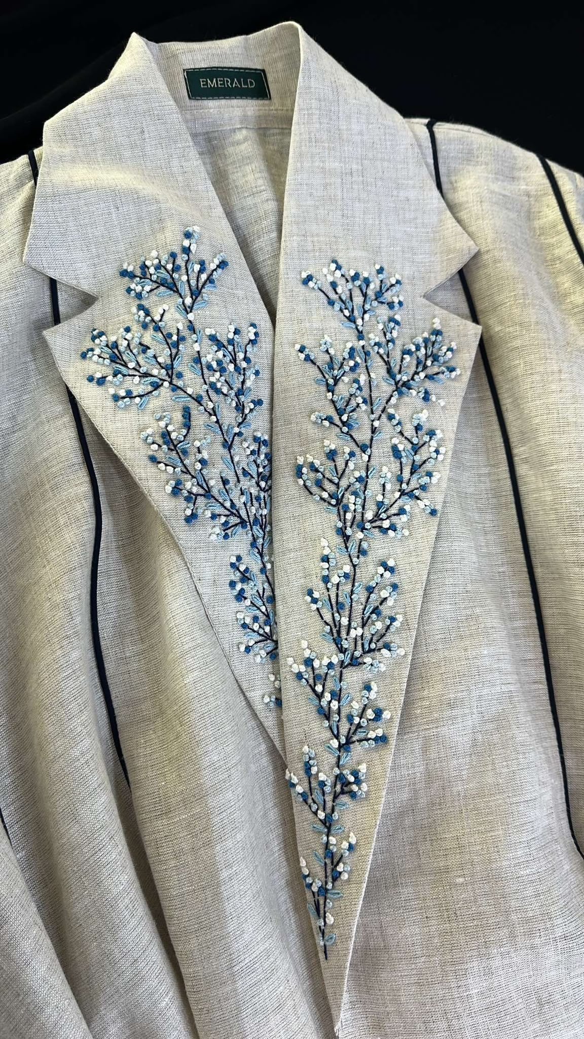 Azure Vine Abaya