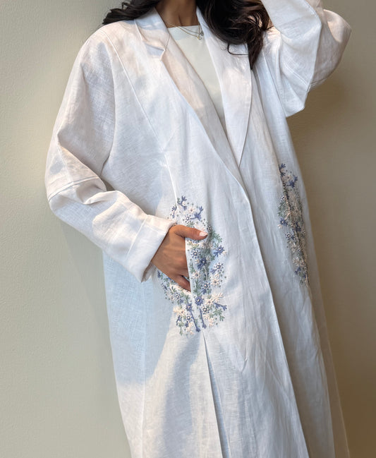 Bluebell Linen Abaya