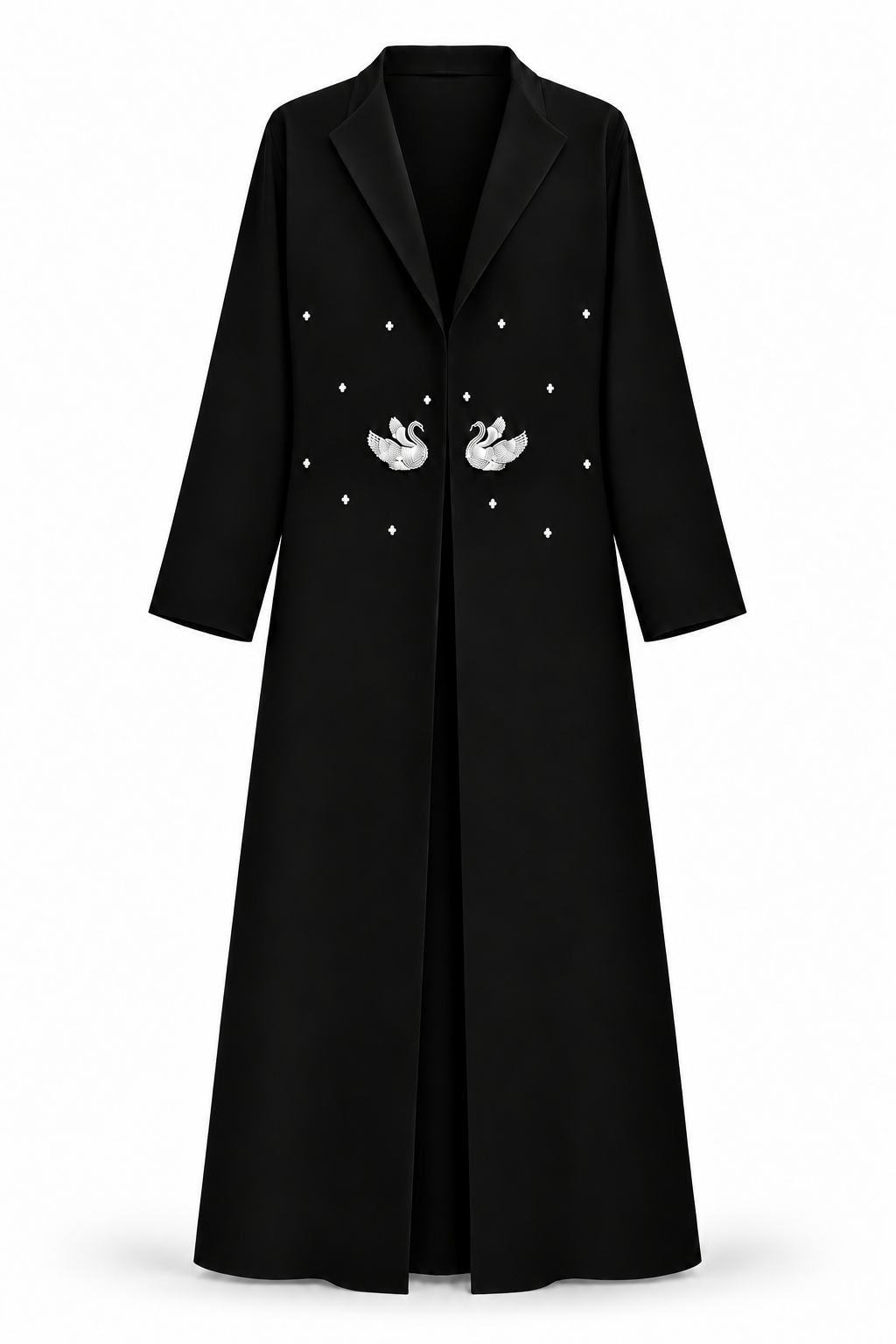 The Noir Swan Abaya
