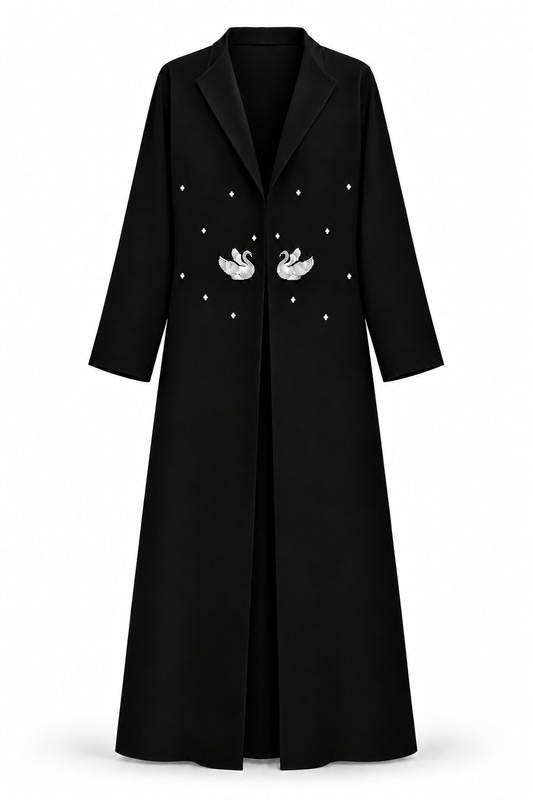 The Noir Swan Abaya