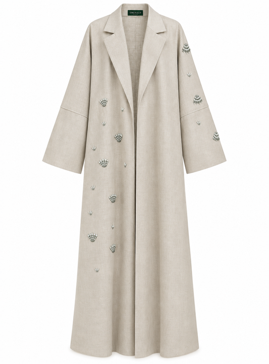 Sand Pearl Abaya