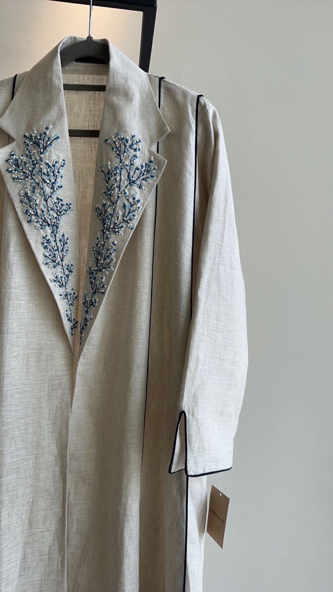 Azure Vine Abaya