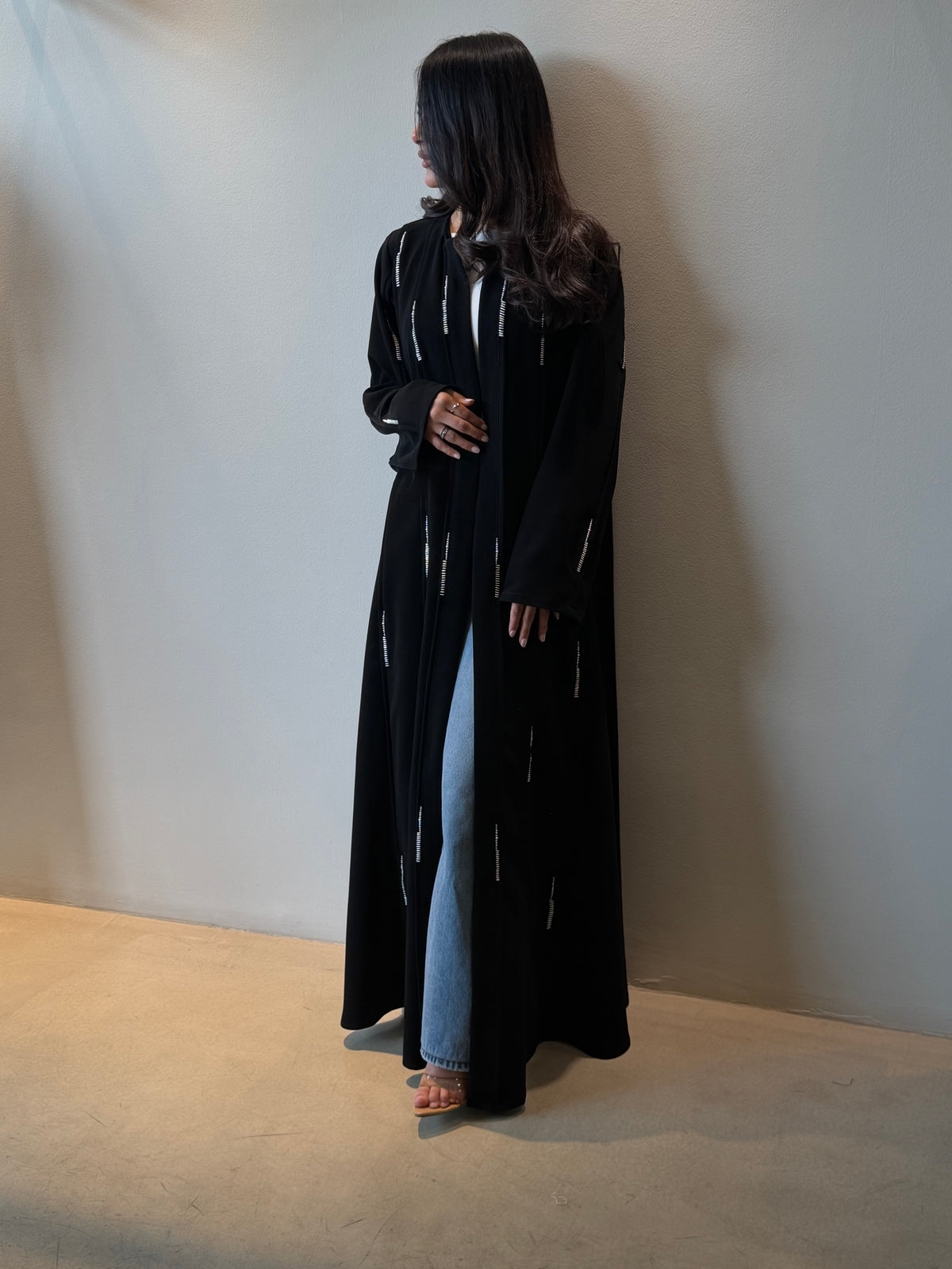 Pearl Rain Abaya