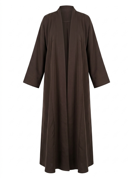 Mocha Flow Abaya