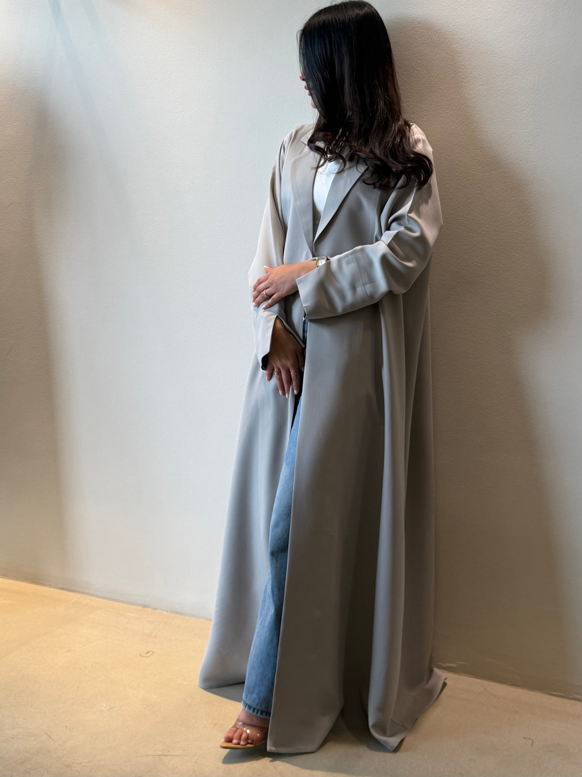 Cloud Mist Abaya