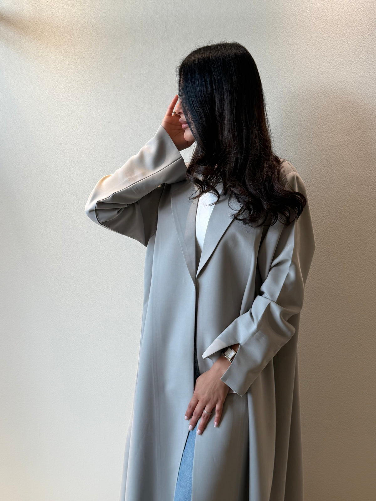 Cloud Mist Abaya