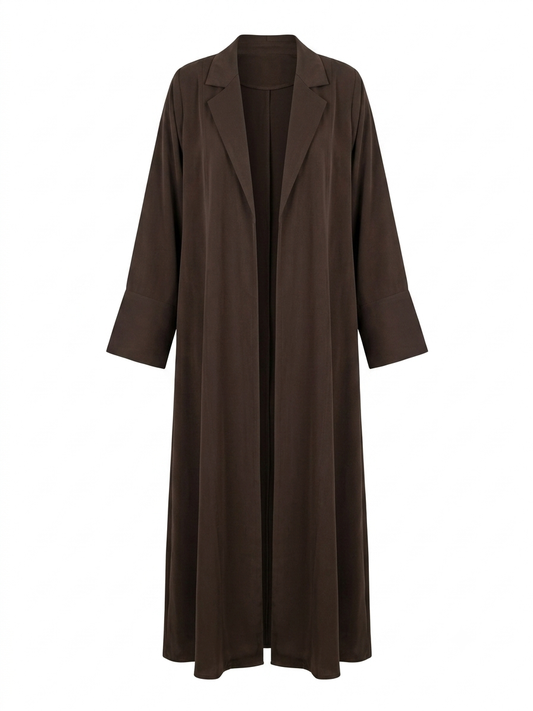 Mocha blazer Abaya