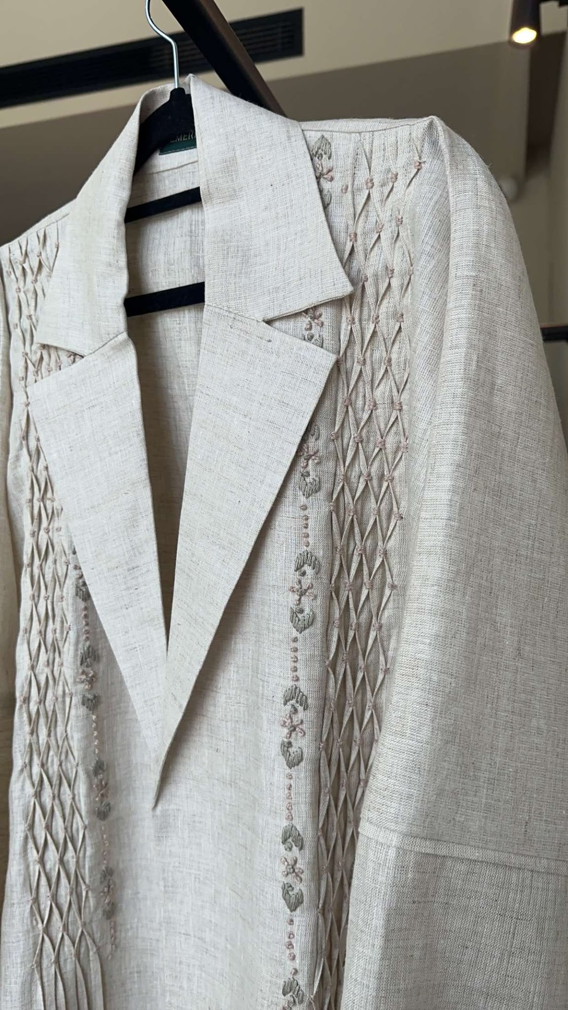 Elara Linen Abaya