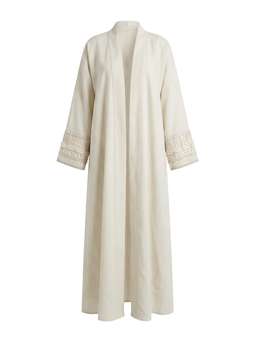 Pearl Cuff Abaya