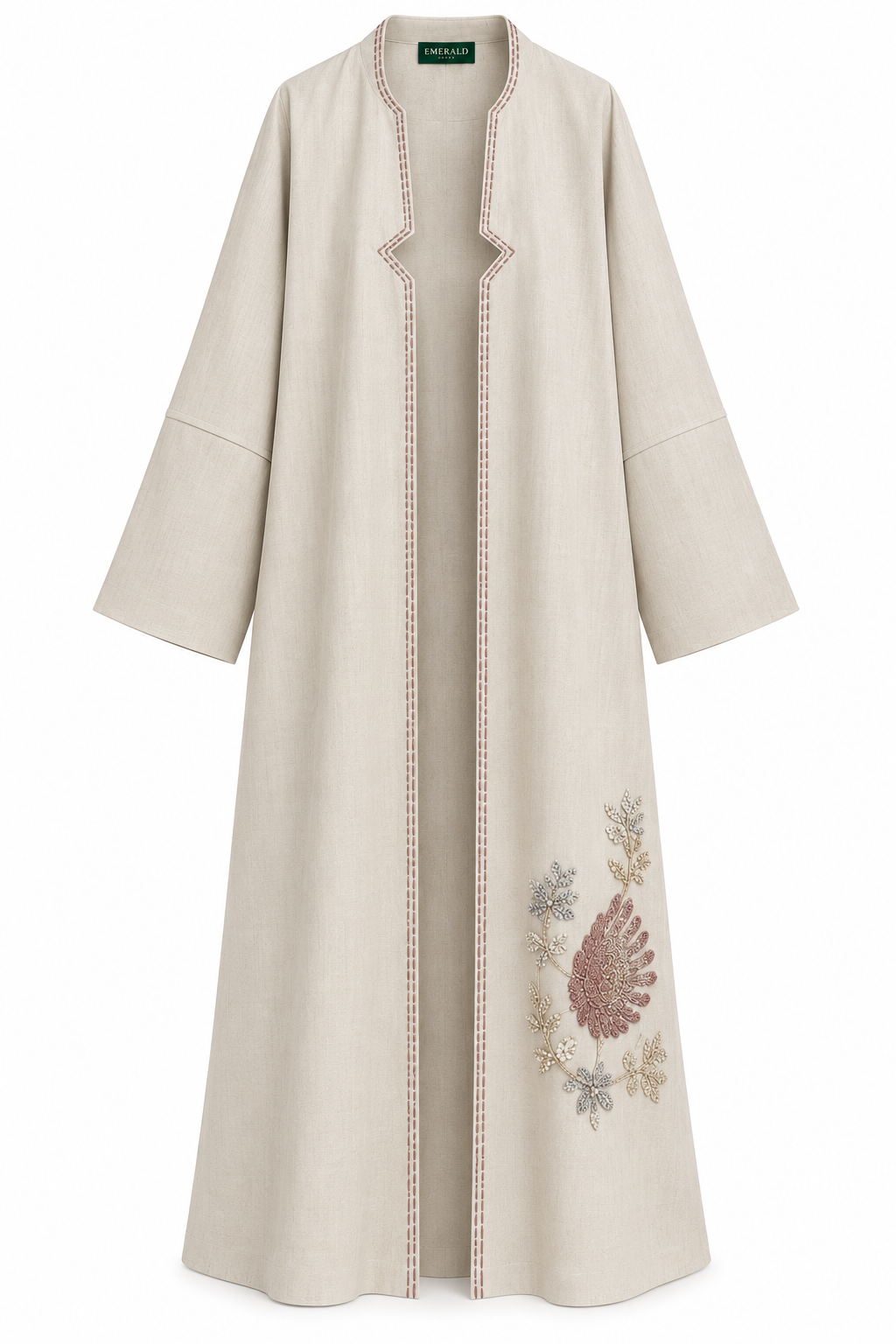 Rosé Bloom Abaya