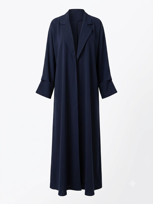 Navy Blazer Abaya