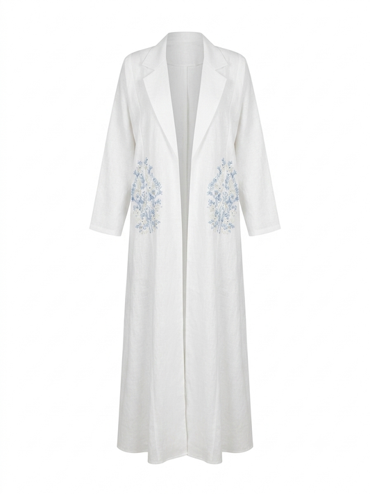 Bluebell Linen Abaya