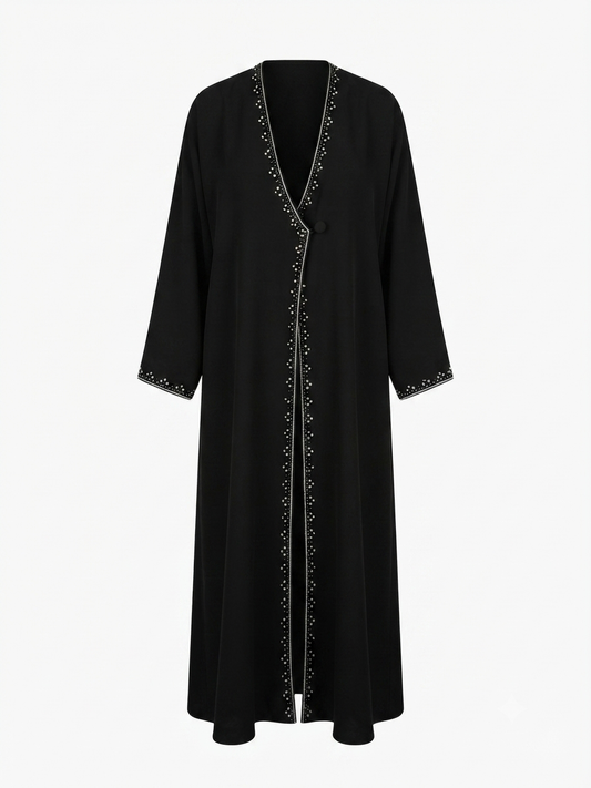 Midnight Embellished Abaya